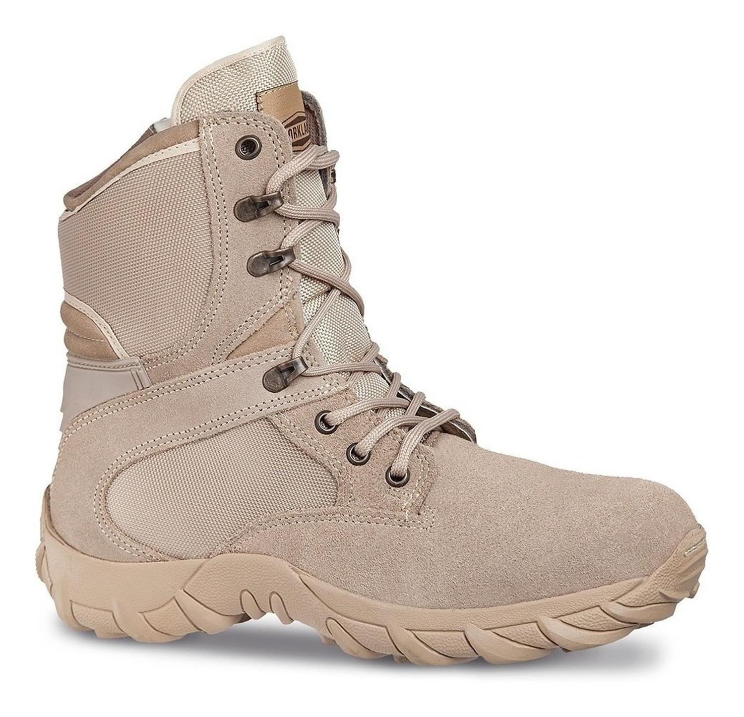 Bota Táctica Militar para Hombre Campismo Arena – Workland