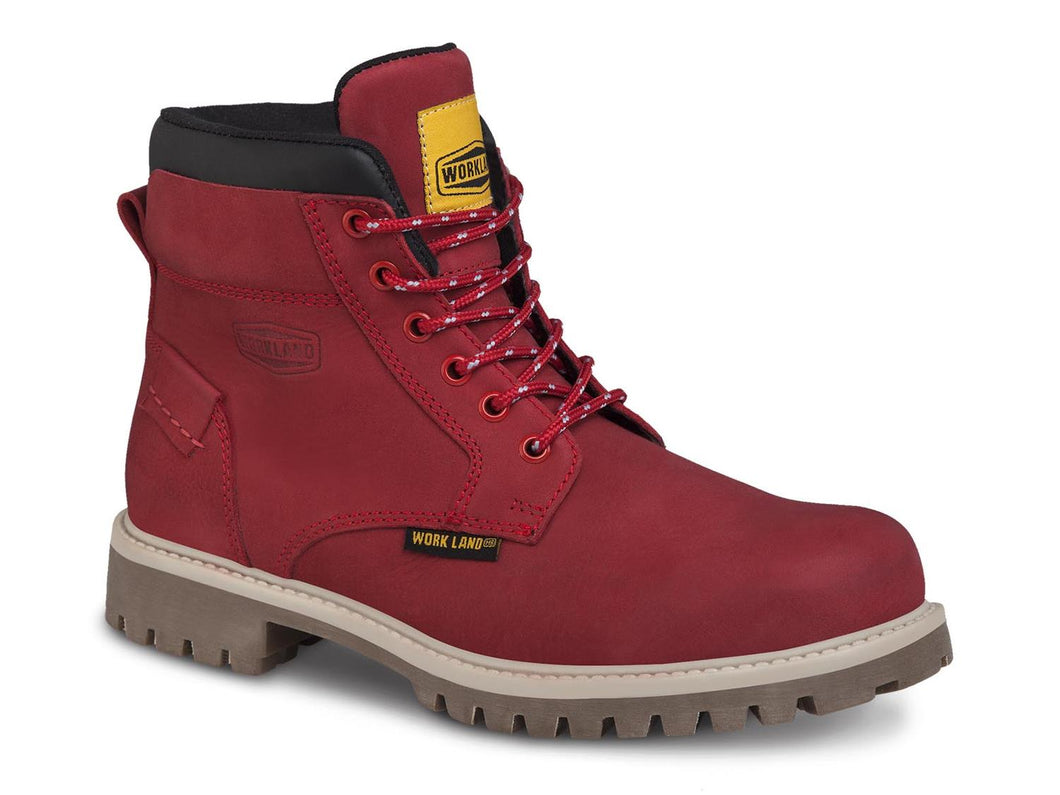 Botas para Hombre Casual Urban Rojo – Workland - Main Image
