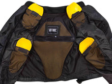 Cargar imagen en el visor de la galería, Chamarra Moto Hombre Impermeable Biker Protecciones Wkl 42N
