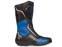 Cargar imagen en el visor de la galería, Botas hombre motociclista biker touring WKL 80020 Negro Azul
