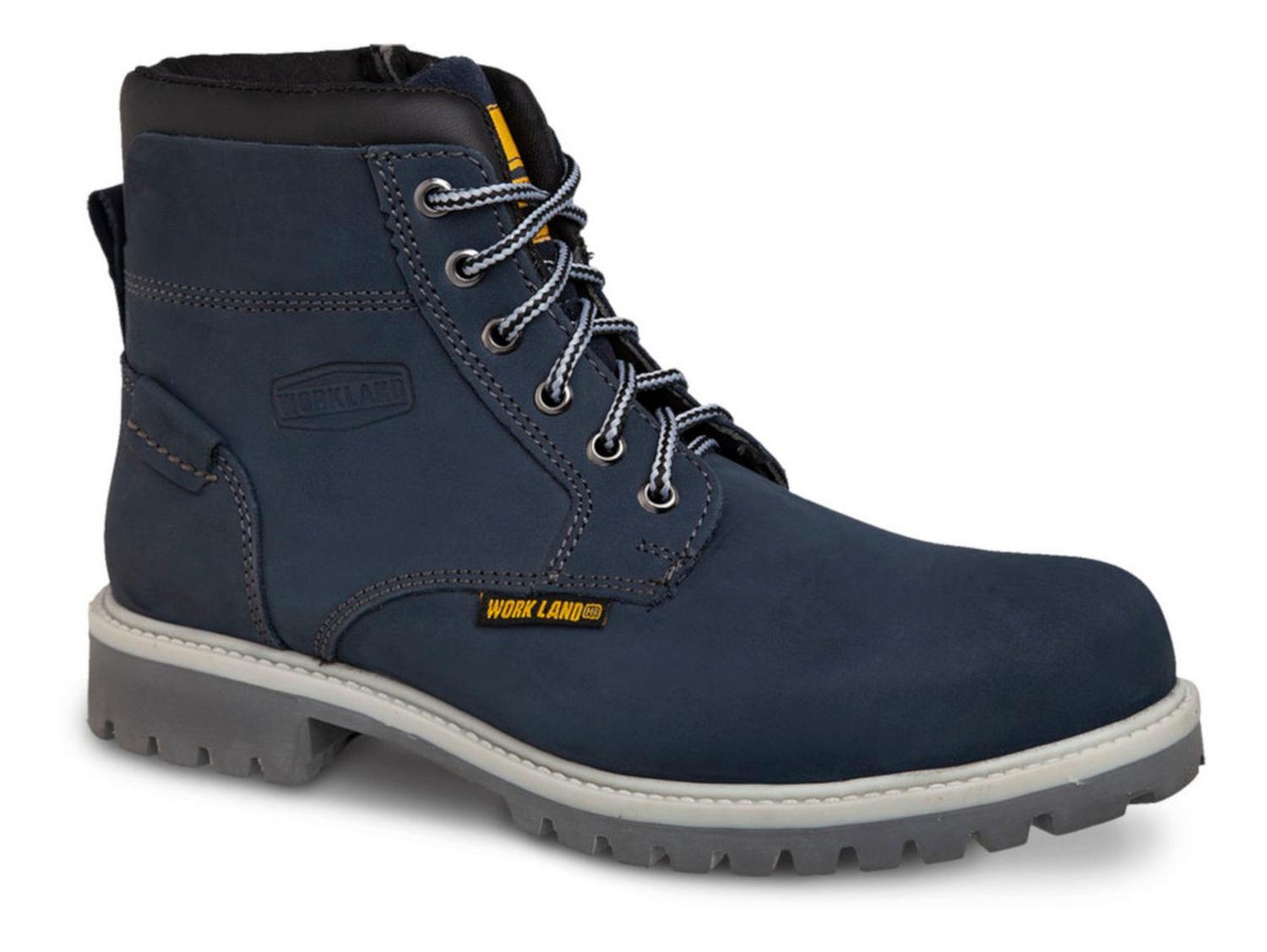 Bota Industrial Casual para Hombre Azul Marino – Workland