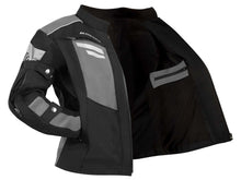 Cargar imagen en el visor de la galería, Chamarra motociclista mujer impermeable protectores WKL Gris
