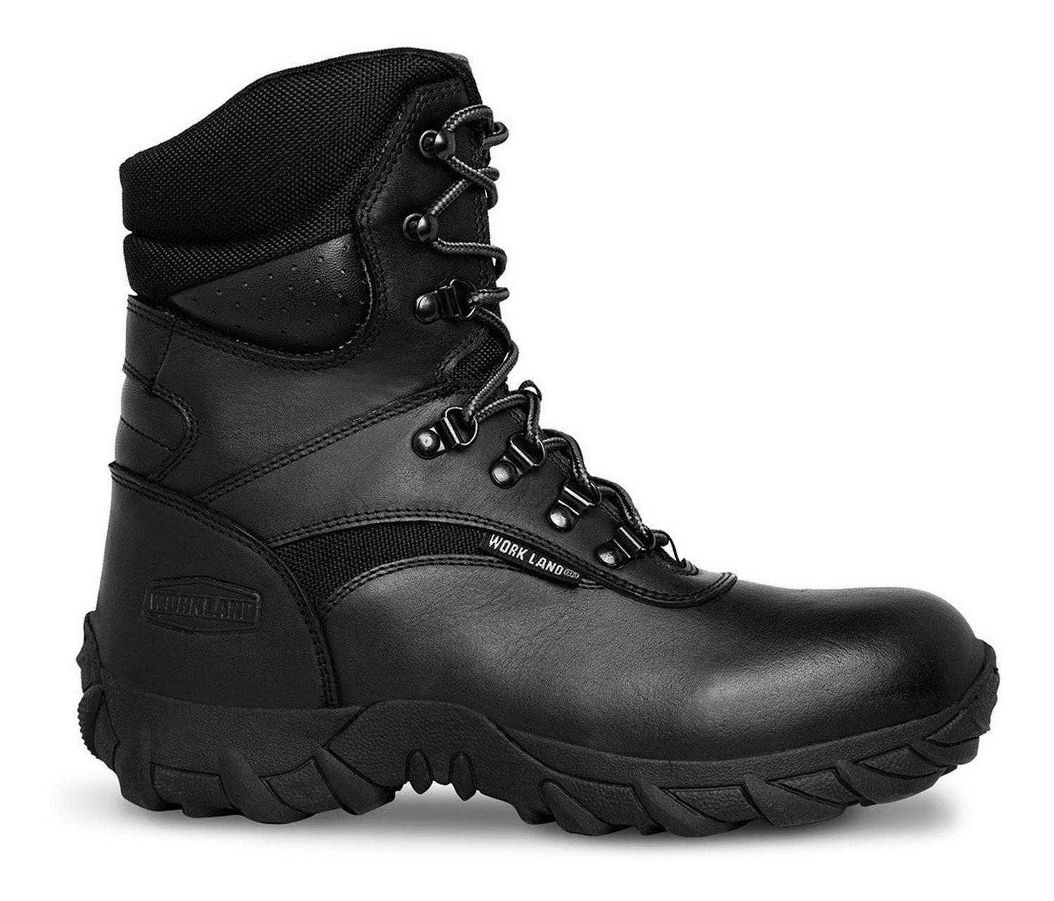 Cuero Botas Tacticas Militares Para Hombre Botas Largas Botas