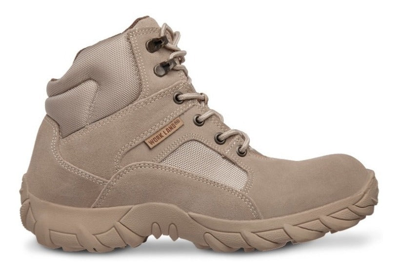 Bota Táctica corta Militar para hombre 76223 Arena